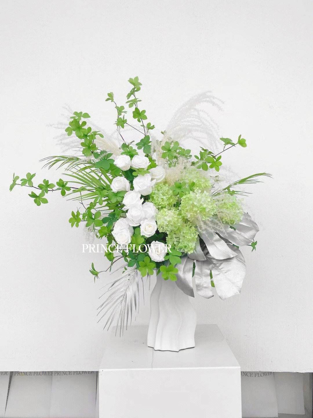 四季系列設(shè)計(jì)款造型前臺(tái)花春與焦炭