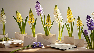 焦炭下的優(yōu)雅 花蕾蘭花的極簡書桌攝影